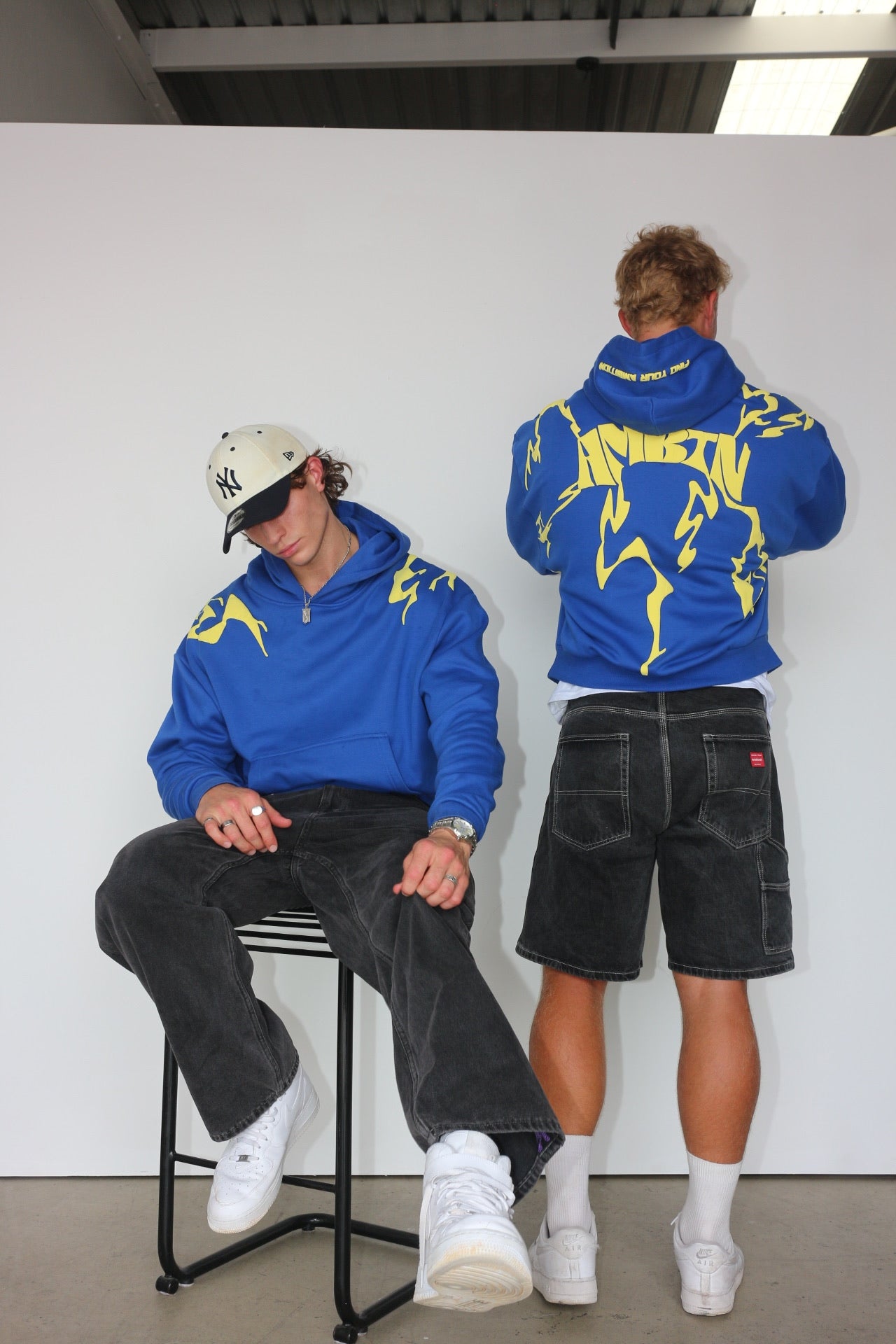 Electric Blue AMBTN Hoodie