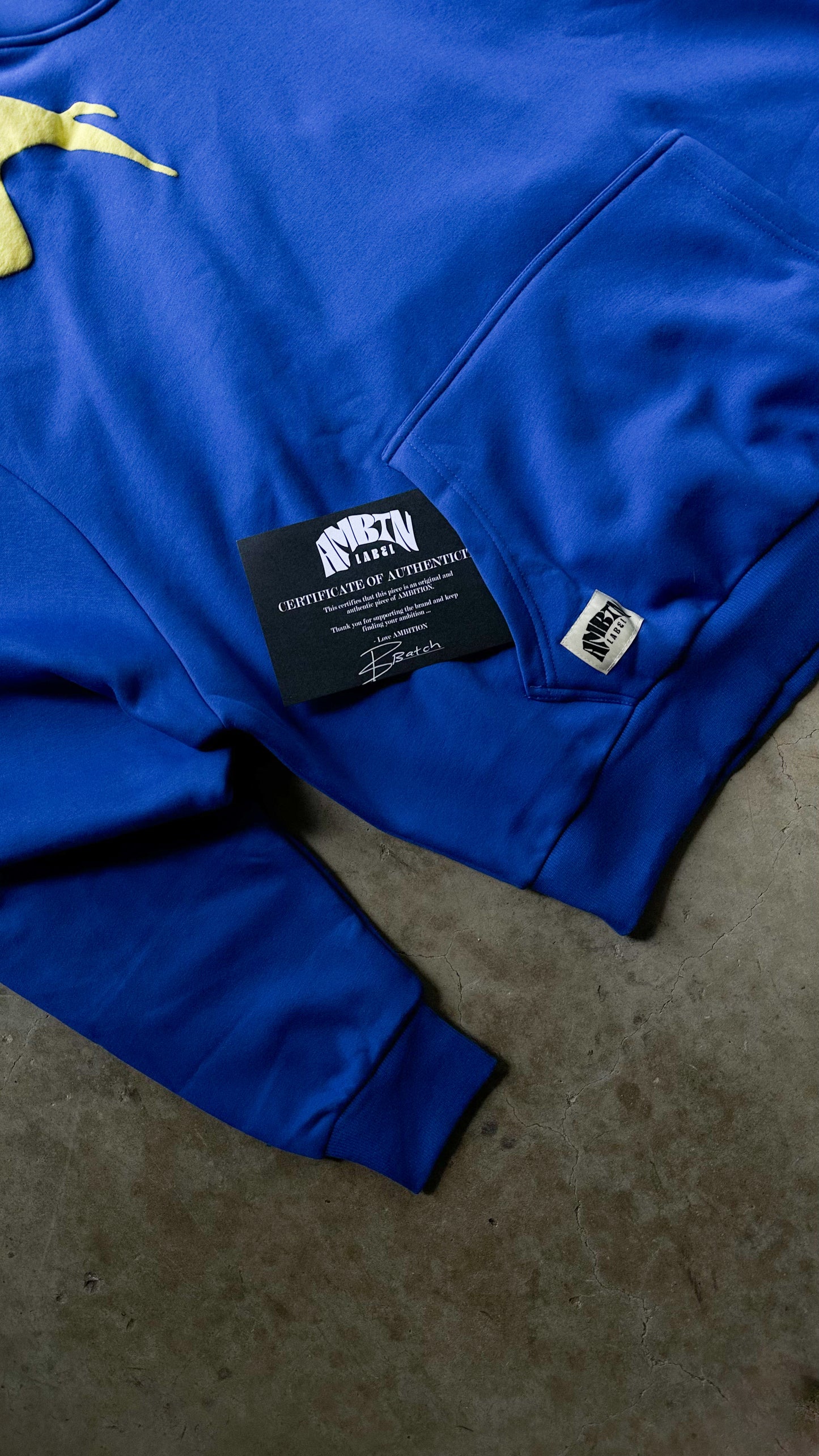 Electric Blue AMBTN Hoodie